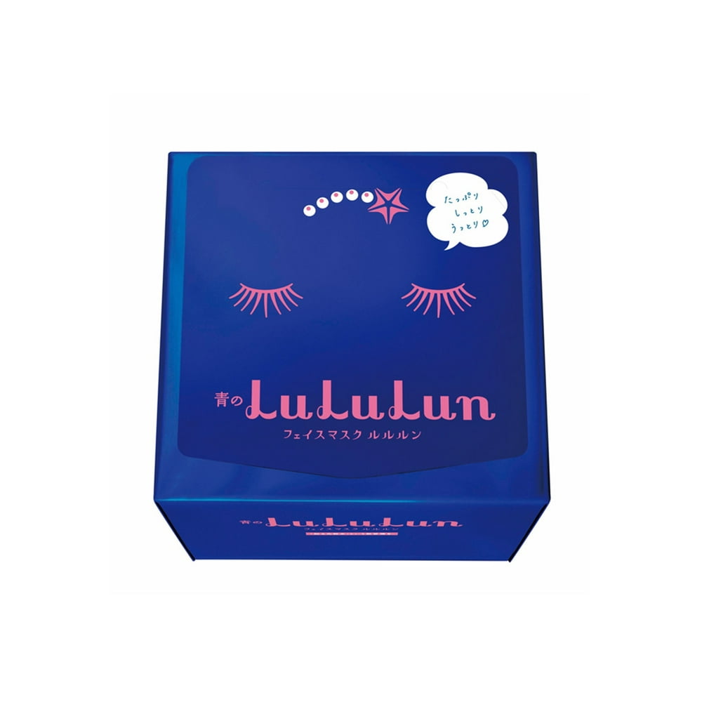 Lululun Face Mask, Enrich High Moisture Blue Collection, 32 Sheets
