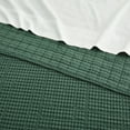 thumbnail image 6 of Levtex Home - Mills Waffle - Full/Queen Quilt Set - Forest Green Cotton Waffle - Quilt Size (88 x 92in.), Sham Size (26 x 20in.), 6 of 6