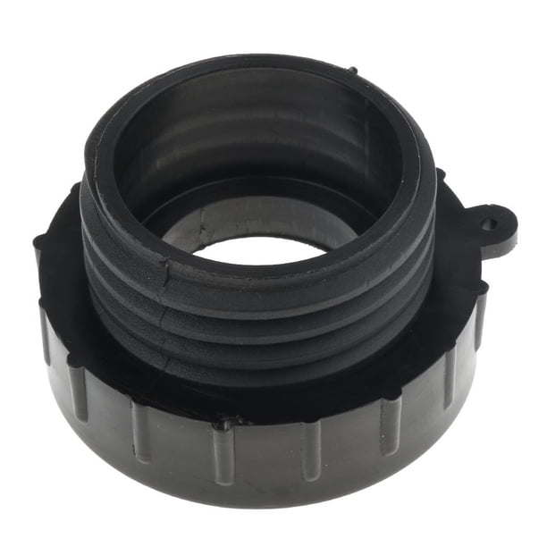 Conector adaptador de válvula de totalizador IBC de 2 pulgadas Conector de contenedor de IBC para mangueras de tuberías, rosca fina a gruesa DYNWAVEMX Adaptador de roscas finas IBC
