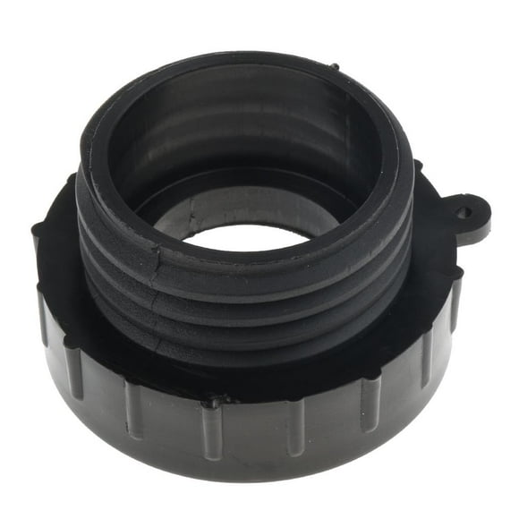 Adaptador de drenaje de IBC de 2 pulgadas Manguera G Ibc Tote Tank Cap Tanques de agua IBC Negro