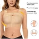 thumbnail image 2 of SAILING Sujetador deportivo con cierre frontal para mujer, ropa interior postoperatoria, fajas ajustables con soporte para senos, 2 of 5