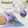 thumbnail image 3 of Lavender Body Pillow Covers, Watercolor Purple White Floral PlantsButterfly Soft Throw Pillow Cases with Invisible Zipper, Decorative Pillowcase Pillows Protectors for Sofa Bed Couchair 20"x54", 3 of 9