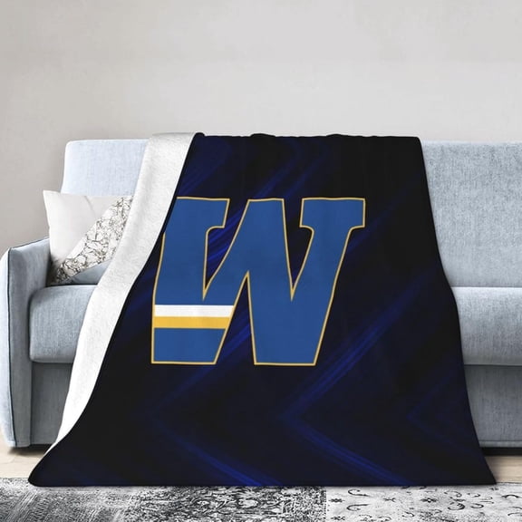 Widener University Fleece Blanket, Very Soft Microfiber Flannel Blanket for Couch Warm and Cozy for All Seasons