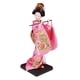 thumbnail image 3 of Muñeca geisha japonesa étnica, figura coleccionable, adorno de 23 cm, estatua artesanal de mujer, muñeca kimono para mesa, estante, regalo para niños Estilo E, 3 of 8