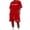 Red, variant on Mens Printed 2 Piece Lounge Set Retro Los Angeles Short Sleeve Top and Adjustable Shorts Casual Outdoor Street Outfit Red XL