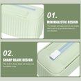thumbnail image 4 of HONITANO Chefs Larder Cling Film Dispenser with Cutter Green Plastic Wrap Holder for Home Use, 4 of 7