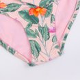 thumbnail image 6 of Elainilye Toddler Girls Kids Swimsuit Tropical Flower Print Beach Siamese Split Sling Suit Sizes 7T-14T, 6 of 9