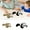 A, variant on RKSTN Stuffed Animal Cute Pet Doll Toy Doll Exquisite Companion Puppet Ornaments Companion Cute Pet Doll