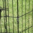 thumbnail image 3 of MidWest Homes for Pets Replacement Exercise Pen Swivel Snaps, Black, Pack of 4, SNAPB-4, 3 of 5