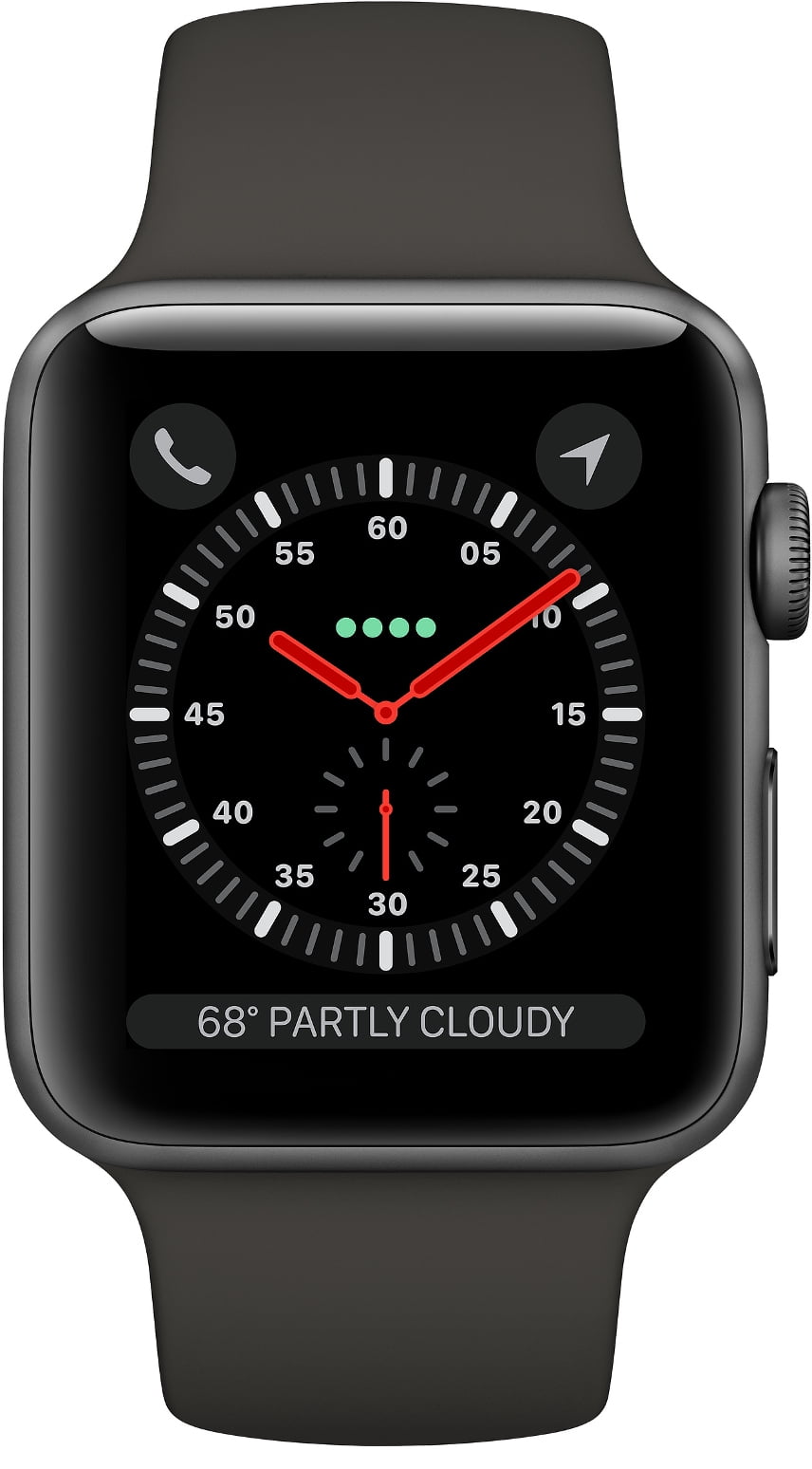 その他 Apple Watch - Apple Watch series3 42mm GPS space gray Apple Watch Series 3 GPS, 42mm Space Gray Aluminum Case with