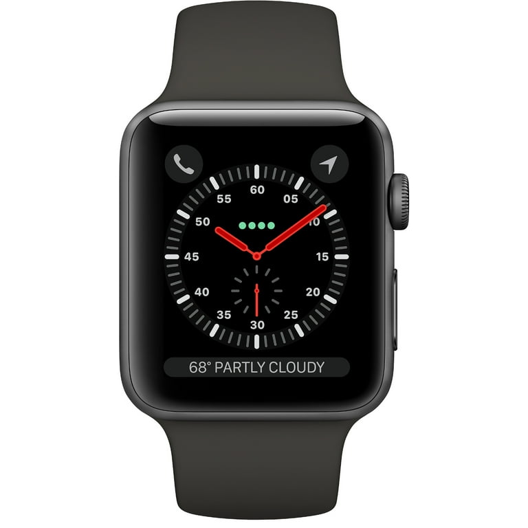 Apple Watch Series 3 GPS, 42mm Space Gray Aluminum Case with