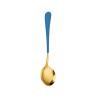 thumbnail image 1 of PEONAVET Cuillère en Acier Inoxydable Cuillère en Acier Inoxydable Cuillère à Soupe Mignonne Cuillère à Dessert Cuillère à Melon D\'eau Cuillère Ronde à Long Manche, 1 of 5