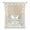 Beige, Sand, Oatmeal, Creamy Tan, variant on Chocolate Morocco Tie Up Curtains for Window, Thermal Insulated Balloon Shade Adjustable Rod Pocket Curtains Valance Panels for Kitchen Bathroom Cafe 34 x 45 Modern Tile Geometric Middle Century