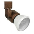 thumbnail image 3 of Cal Lighting HT-888-LED Dimmable Metal Track Fixture in Rust/White, 3 of 3