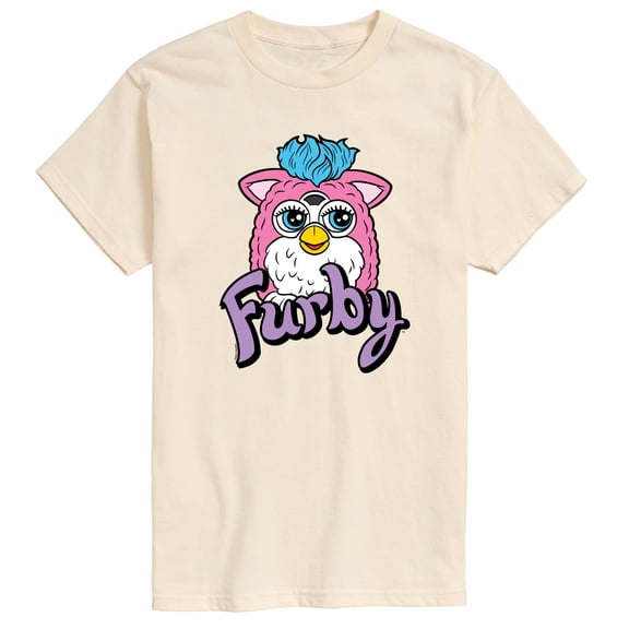Furby - Furby With Logo - Men's Short Sleeve T-Shirt
