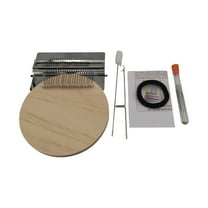 42 Needles Wooden Darning Loom, Convenient Manual Weaving Loom Type Weave Tool Hand DIY Craft Weaving Repair Tool for Socks Clothes