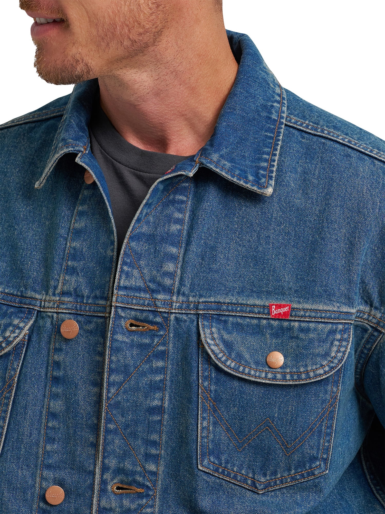 Wrangler® x Coors® Denim Western Jacket, Sizes XS-2XL