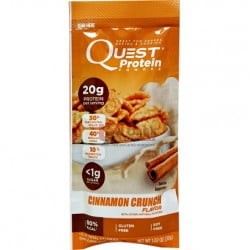 Quest Protein Powder Cinnamon Crunch 12 Pouches Quest Protein Powder Cinnamon Crunch 12 Pouches