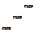 thumbnail image 1 of Decodeary Comfortable Wear Stylish Durable Adjustable Buckles Multiple Sizes coffee 1.5*37cm 3Set, 1 of 6