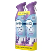 Febreze Air Mist Air Freshener Spray, Twilight Lavender, 8.1oz, 2 Count