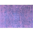 thumbnail image 1 of Ahgly Company Indoor Rectangle Persian Blue Traditional Area Rugs, 4' x 6', 1 of 4