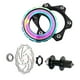thumbnail image 4 of Buje Adaptador De Bloqueo Central Buje A Disco De 6 Orificios Buje De Eje Pasante Siete Colores Sunnimix Adaptador de candado para centro de bicicletas, 4 of 8