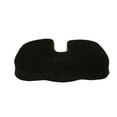 thumbnail image 2 of Deluxe Comfort Coccyx Orthopedic Memory Foam – Tailbone Support – Great for Car or Office – Seat Cushion, Black, 2 of 8