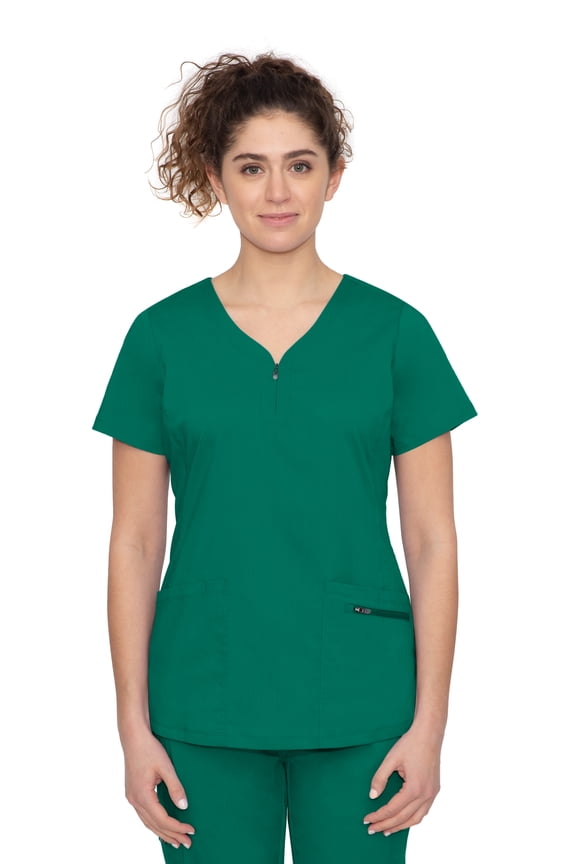 Purple Label Women's Jeni 3-Pocket Scrub Top