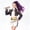 Black, variant on Pop Star Stage Halloween Costumes Cosplay, Popular Singer Idol Outfit, Jacket Tank Top & Shorts for Halloween Party Dress Up