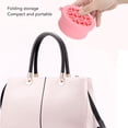 thumbnail image 4 of Makeup Brush Cleaning Bowl, Compact Size Multifunction Cosmetic Brush Cleaner Cup Folding Storage With Lid For Outing, 4 of 8