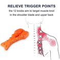 thumbnail image 1 of Herramienta de masaje trapezius Trigger Point, acupresión para liberación occipital, alivio del dolor tmj, omóplato, dolor de cabeza cervicogénico, 1 of 4