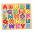 thumbnail image 1 of Rompecabezas del alfabeto Zonh, bloques de aprendizaje de matemáticas con letras de madera, juguetes Montessori, 1 of 3