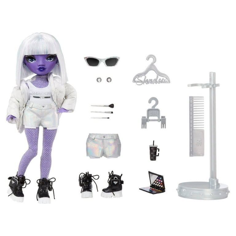Rainbow High Shadow High Monique Verbena - Purple Fashion Doll. Fashionable  Outfit & 10+ Colorful Play Accessories. Great Gift for Kids 4-12 Years Old