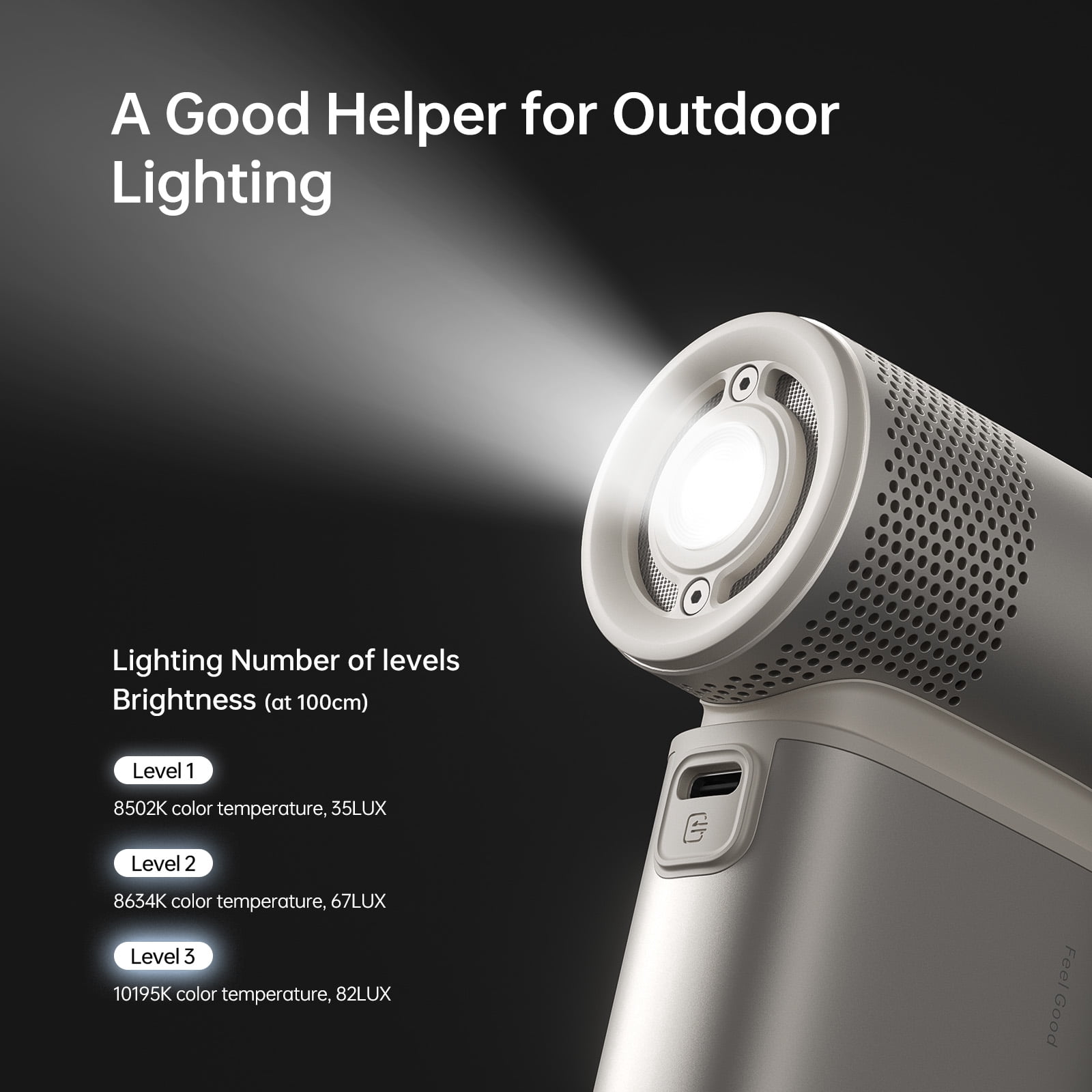 JISULIFE Portable Handheld Fan Ultra2, 9000mAh Max 25 Hrs, 5 IN 1, 100 Speed Turbo Fan Rechargeable 18W Power Bank with Flashlight, Metal Shell Multi-Function Travel Essentials Gifts for Men-Brown