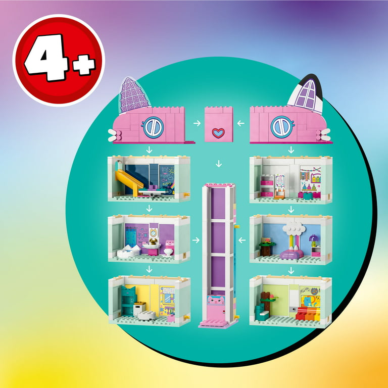 Lego 10788 Gabby's Dollhouse 4+ Maison Du Chat