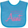 thumbnail image 3 of Inktastic Cute Aunt Boys or Girls Baby Bib, 3 of 4