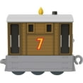 thumbnail image 4 of Thomas & Friends Toby Diecast Metal Push-Along Toy Train Engine for Preschool Kids, 4 of 6