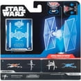 thumbnail image 2 of STAR WARS Micro Galaxy Squadron Fuerzas Especiales de Primer Orden TIE Fighter - Vehículo de 5 pulgadas con torreta giratoria de alas extraíbles y accesorio de microfigura de 1 pulgada, 2 of 5