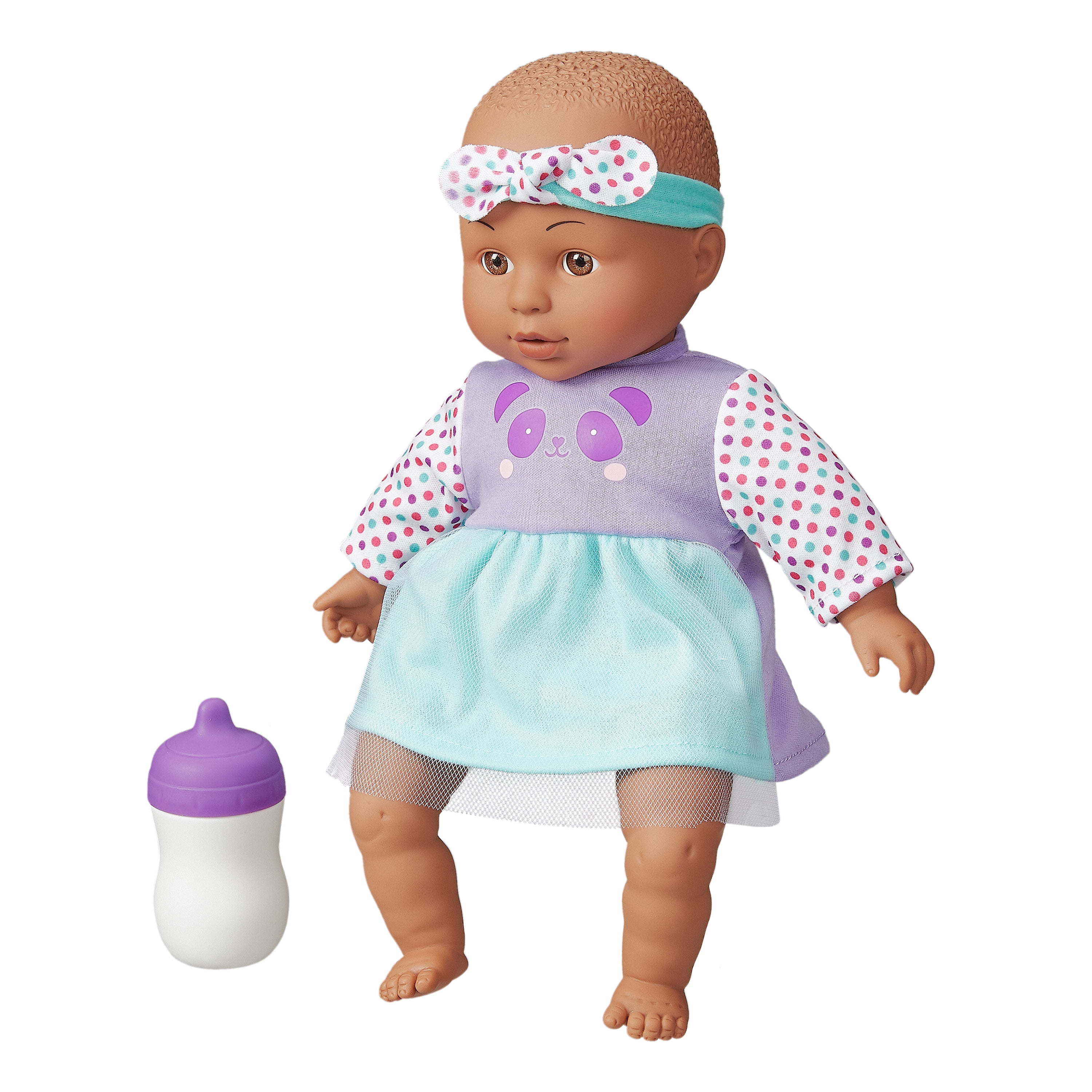 My Sweet Love 12.5" My Cuddly Baby Doll with Sound Feature, African