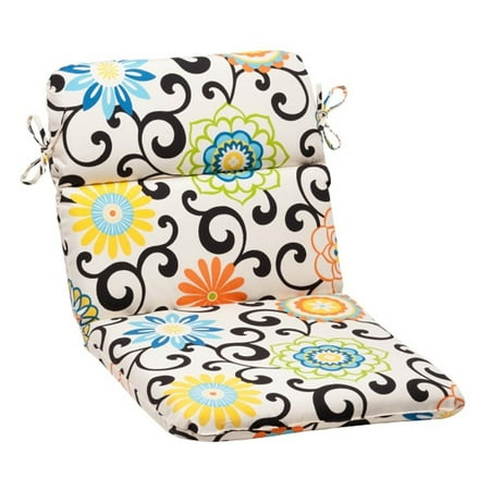 40 5 Waverly Summer Flower Outdoor Patio Furniture Rounded Chair 40 5 Waverly Summer Flower Outdoor Patio Furniture Rounded Chair Seat Cushion