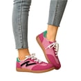 thumbnail image 2 of KEVCHE Womens Lightweight Soft Sole Sports Casual Shoes, 2026 Fashion Lace-Up Sneakers with Soft Foam Insole, Non-Slip Trendy Walking Shoes for Women, 2 of 5