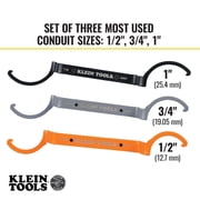 Klein Tools Locknut Wrench Set 3Pc