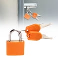 thumbnail image 2 of Keyed Padlock with 2 Keys,Locker Lock,Heavy-Duty Locks,28mm Keyed Padlocks,Small Lock with Keys,0.85 Inch Locker Lock for Backpack, Luggage, Gym Locker, Jewelry Box, Diary Book, Laptop Bags,orange, 2 of 9