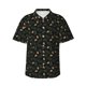 thumbnail image 1 of Balery Pine Cone Woodland Pattern Camisas hawaianas de manga corta para hombre, camisas playeras de corte holgado, camisas de vacaciones con botones,Medium, 1 of 7