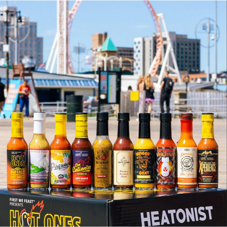 Hot Ones Season 22 Lineup, Hot Sauce Challenge Kit Made with
