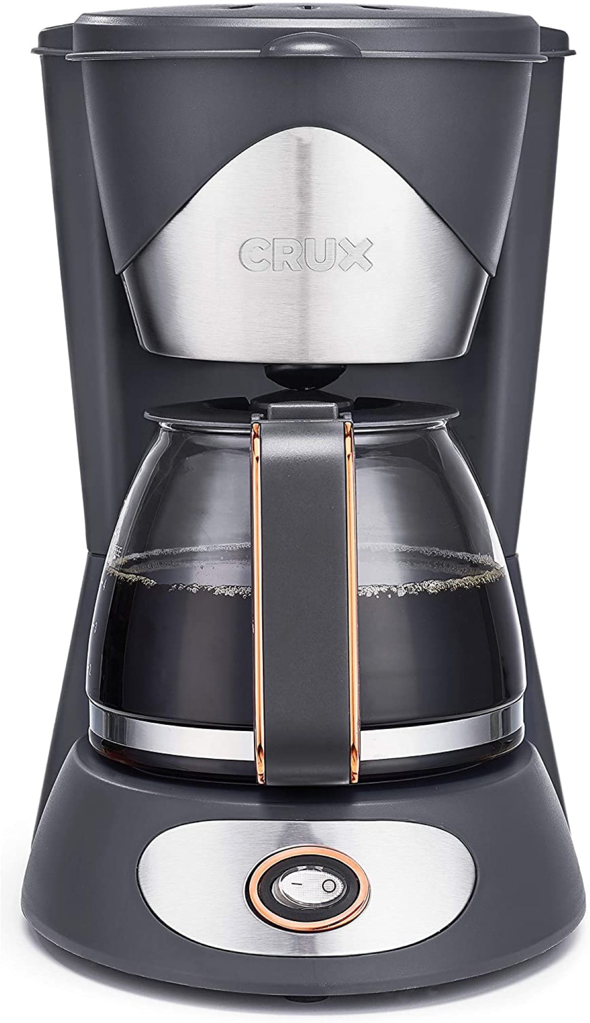 Crux 14634-SN 5 Cup Sustainable Manual Coffee Maker Pot With