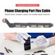 thumbnail image 3 of Cable Flexible Del Puerto De Carga Del Teléfono, Cable Flexible Del Puerto De Carga USB C Instalación Simple Profesional De Larga Duración Para Reemplazo, 3 of 7