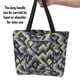 thumbnail image 4 of Bolsas de supermercado reutilizables con asas Bolsas de compras plegables y lavables, 4 of 5