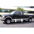thumbnail image 4 of 1997-1998 Ford Pickup Truck Chrome/Black Side Body Trim Molding 2.5" Wide, 4 of 4