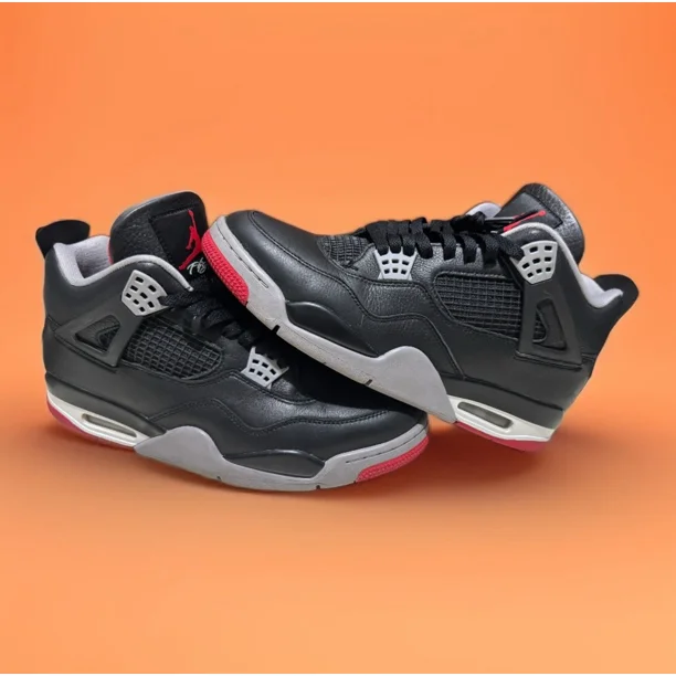 Ni - ke Air Jordan 4 Retro ‘Bred Reimagined’ | Men’s Size 11.5 | FV5029-006